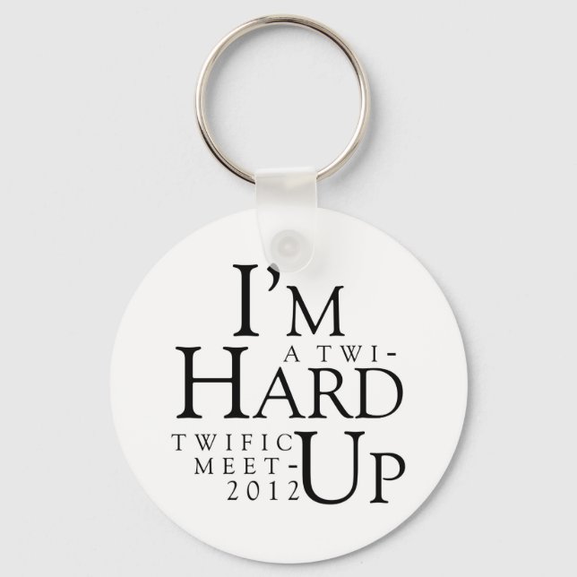 TWIFIC MÖTE 2012 LAS VEGAS "HARD UP" KEYCHAIN NYCKELRING (Framsida)