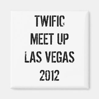 TWIFIC-MÖTET UPP LAS VEGAS 2012 MAGNET