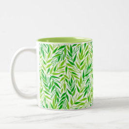 Twig Löv. Två-Tonad Mugg