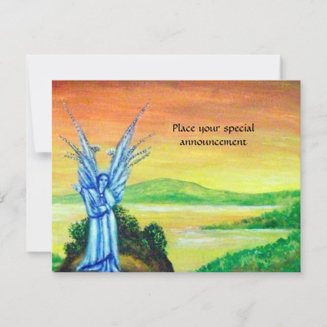 TWILIGHT ANGEL rosa lila white brun blue Meddelande (Framsida)