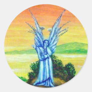 TWILIGHT ANGEL RUNT KLISTERMÄRKE
