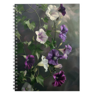 Twilight Blooms: Blommigtens bärbara dator Anteckningsbok