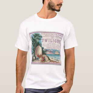 Twilight Clipper Sailing frakt T Shirt