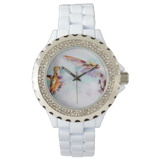Twilight Dancers Hummingbird Print Armbandsur