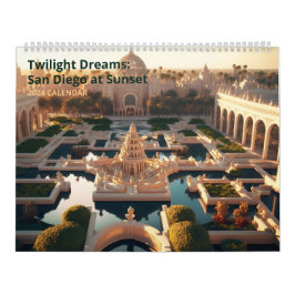 Twilight Dreams: San Diego vid Sunset Kalender