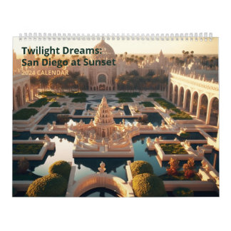 Twilight Dreams: San Diego vid Sunset Kalender