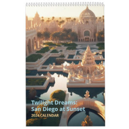 Twilight Dreams: San Diego vid Sunset Kalender