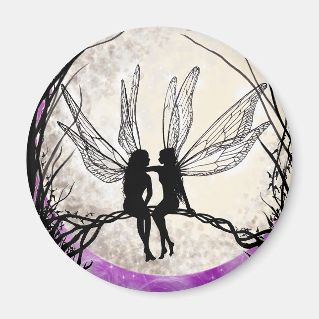 Twilight Fairy Art Magnet Fairy Silhouette (Framsidan)