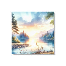 Twilight Färg reflekterar över stilla Vatten