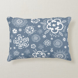 Twilight Garden - en vanlig Blommigt Dance Prydnadskudde