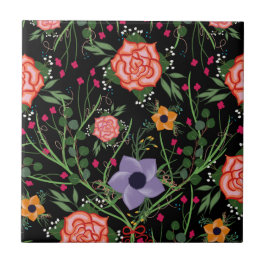 Twilight Garden Tile Kakelplatta