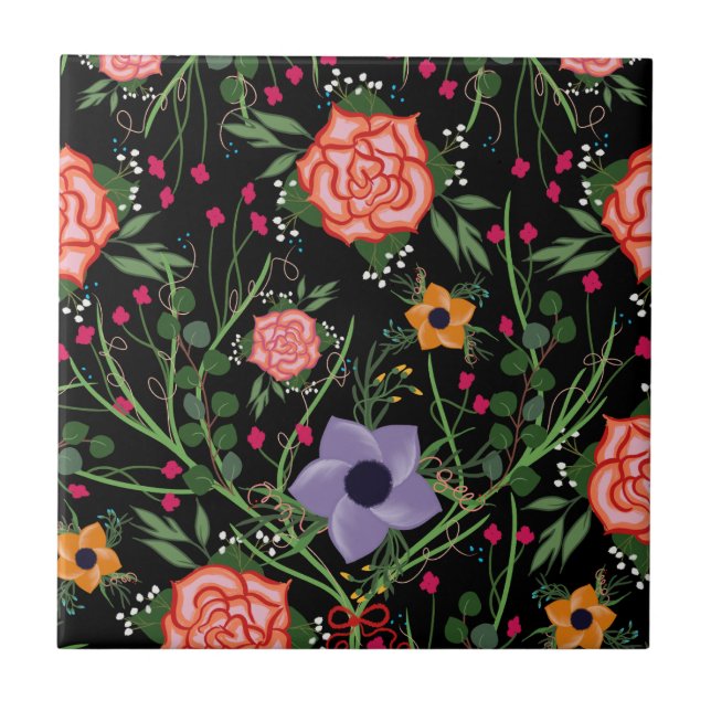 Twilight Garden Tile Kakelplatta (Framsidan)