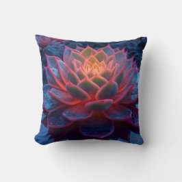 Twilight Glow Lila Succult - Reflective Beauty Kudde