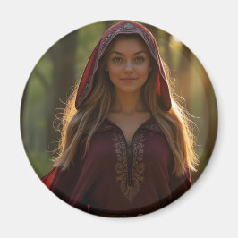 Twilight Grace: Helena Chevalier i skogen Magnet