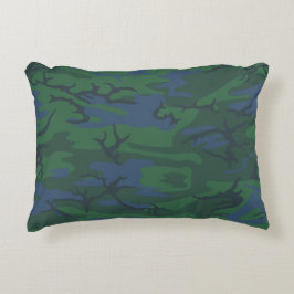 Twilight Grönt Camo Dekorativ kudde
