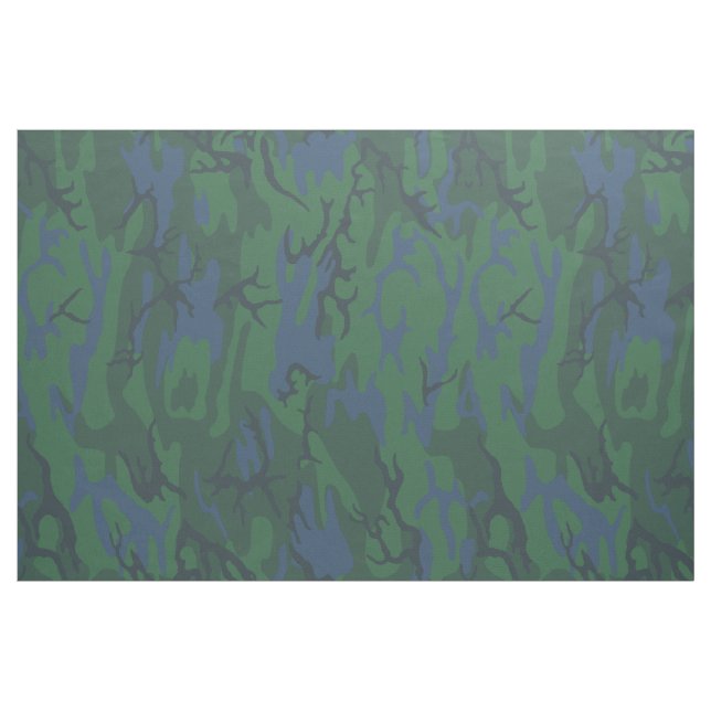 Twilight Grönt Camo Tyg (Fat Quarter)