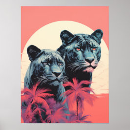 Twilight Guardians: Tropical Panthers Poster