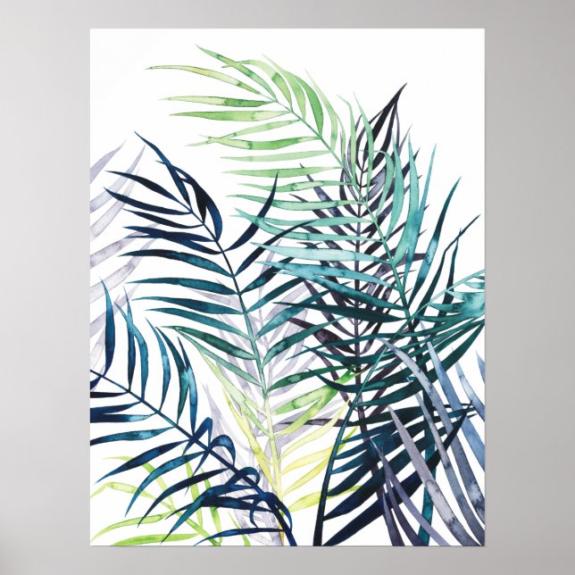 Twilight Handflatan - Tropical Löv Poster (Framsidan)