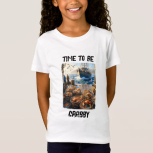 Twilight Harvest Fishermen Collating Crabs T Shirt