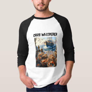 Twilight Harvest Fishermen Collating Crabs T Shirt