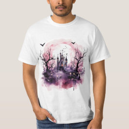 Twilight Haunted House Art T Shirt