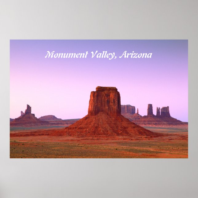Twilight i Monument Valley Poster (Framsidan)