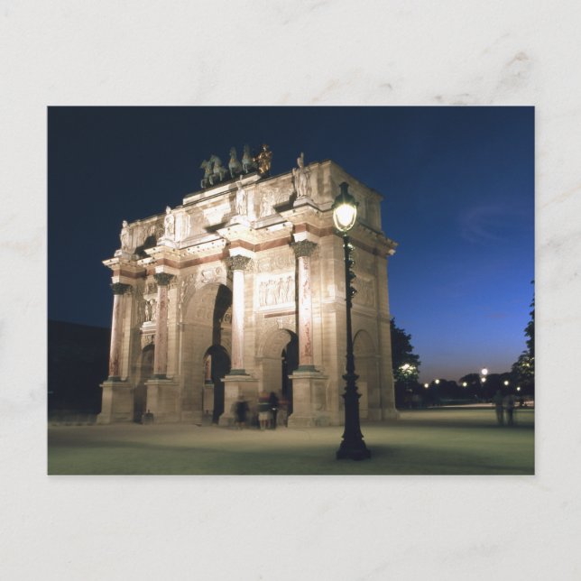 Twilight i Paris Postcard Vykort (Framsida)