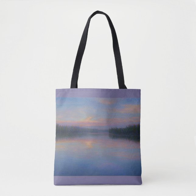 Twilight Melts Tote Bag Tygkasse (Framsida)