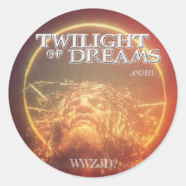 Twilight of Dreams WWZJD? Fäst Runt Klistermärke