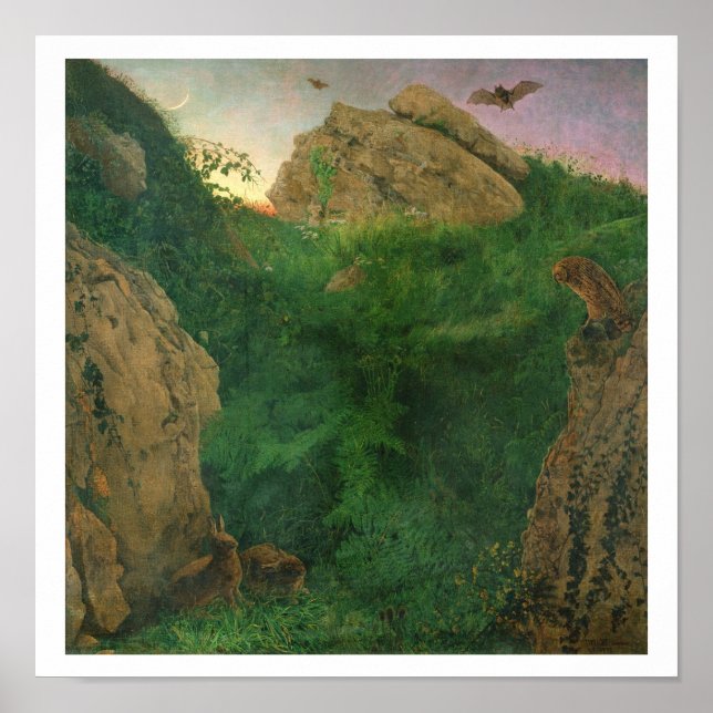 Twilight (olja) poster (Framsidan)