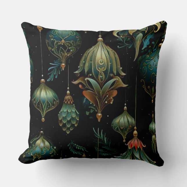 Twilight Ornament Garden Botanical Kudde (Framsida)