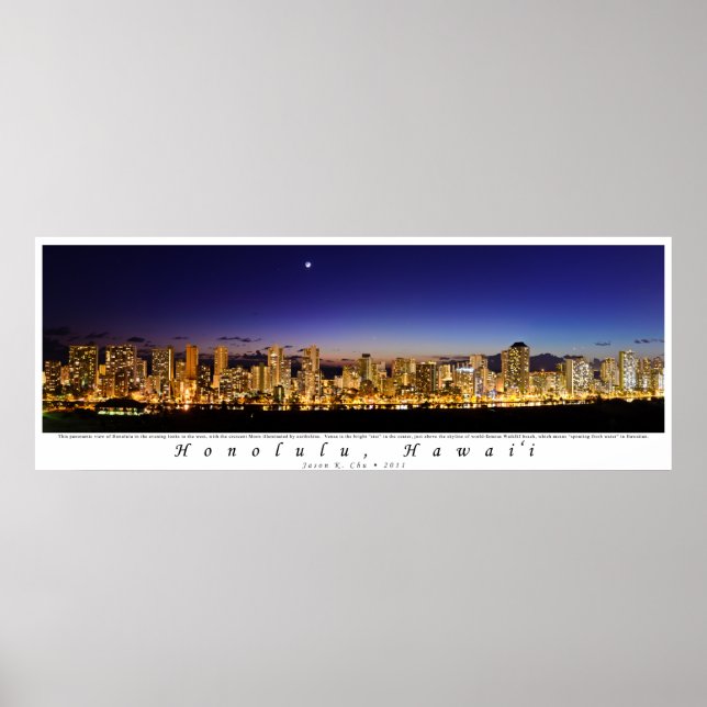 Twilight Over Waikiki Poster (Framsidan)