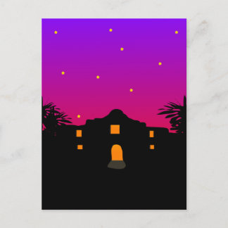 Twilight på vykortet Alamo Vykort