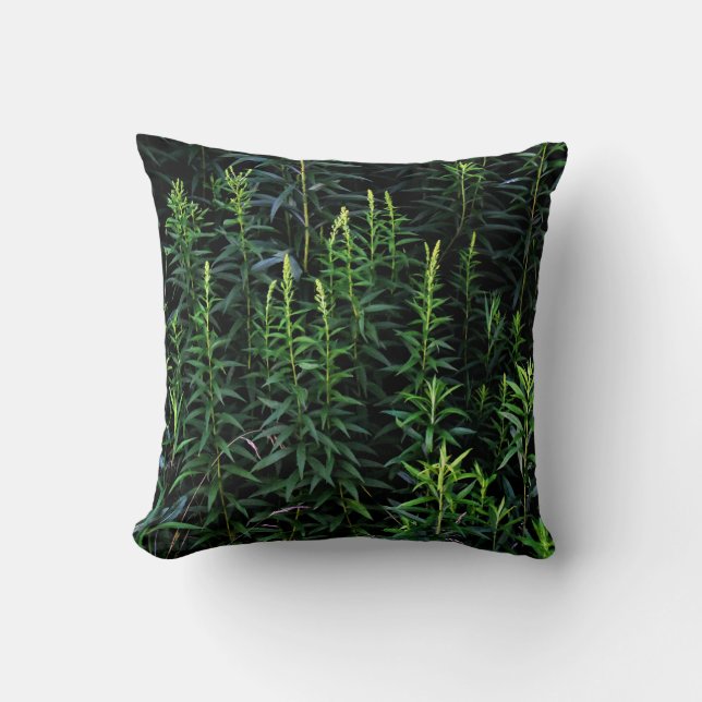 Twilight Plants Mörk Mood Kudde (Framsida)