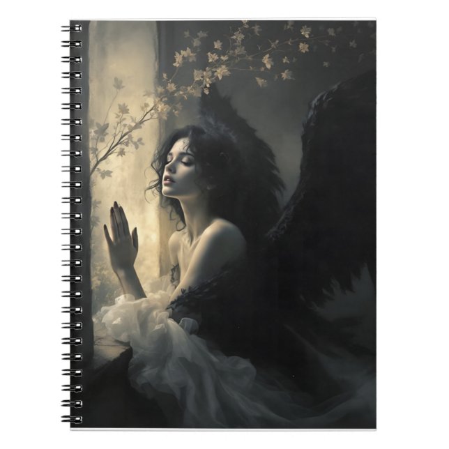 Twilight Prayer: Midnight Angel Anteckningsbok (Framsidan)