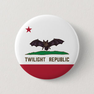 Twilight Republic Flagga Knapp