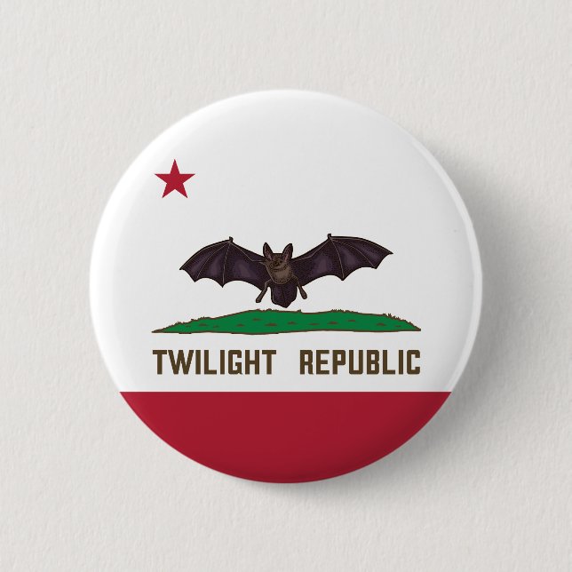 Twilight Republic Flagga Knapp (Framsida)