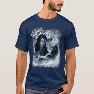 Twilight Saga Retro Jacob Wolf Moon Loca Film fami T Shirt