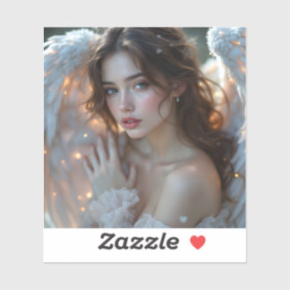 Twilight Seraph - Glowing Angel of Evening Light Klistermärken