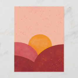 Twilight Sol Set Post Card/Art-utskrift Vykort