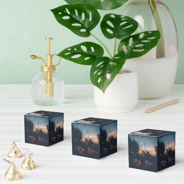 Twilight Spark Romance – Elegant Wedding Sparkler  Presentaskar (Multipel)