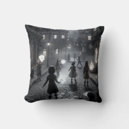 Twilight Tales on Cobblestone Tote Bag Kudde
