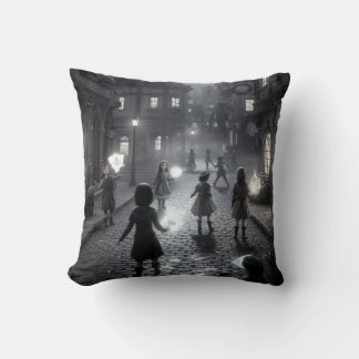 Twilight Tales on Cobblestone Tote Bag Kudde