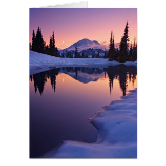 Twilight, Tarn och Crescent Måne Hälsningskort