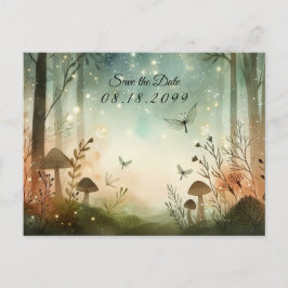 Twilight Whispers of the Woodland Helg Vykort