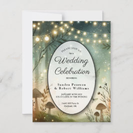 Twilight Whispers of the Woodland Inbjudningar