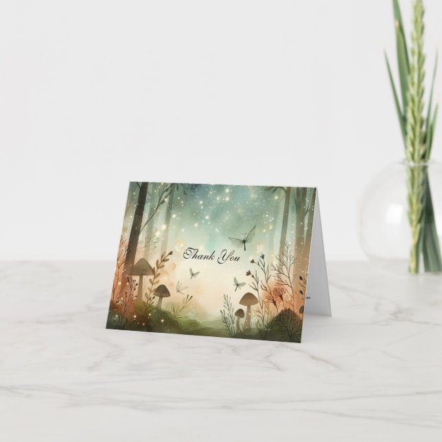Twilight Whispers of the Woodland Tack Kort (Framsida)