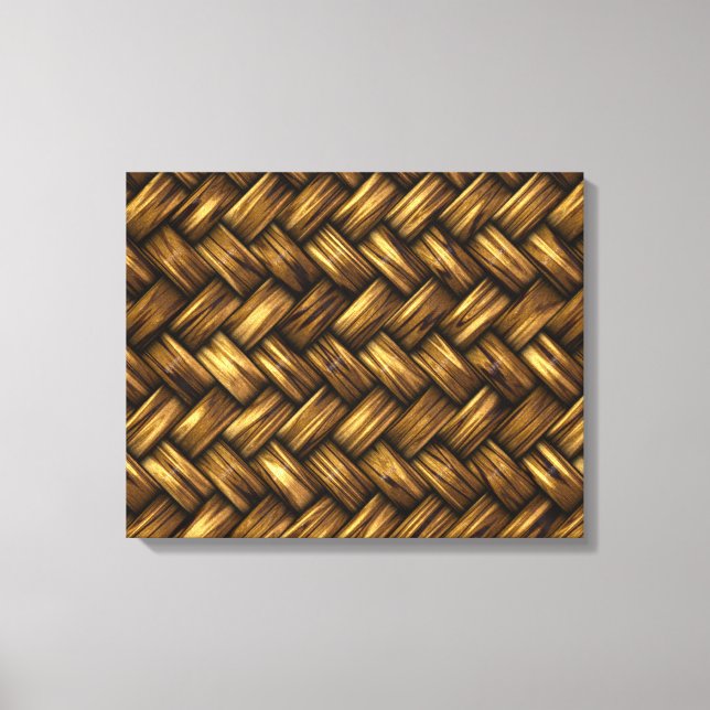 Twill Weave 1 Wrapped Canvas (Framsida)