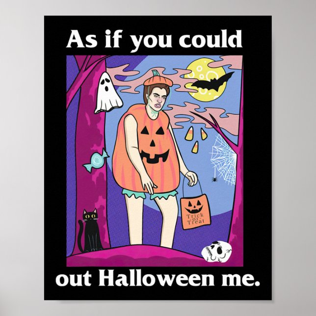 Twillight Spooky Season som om du kunde ta ut Hall Poster (Framsidan)