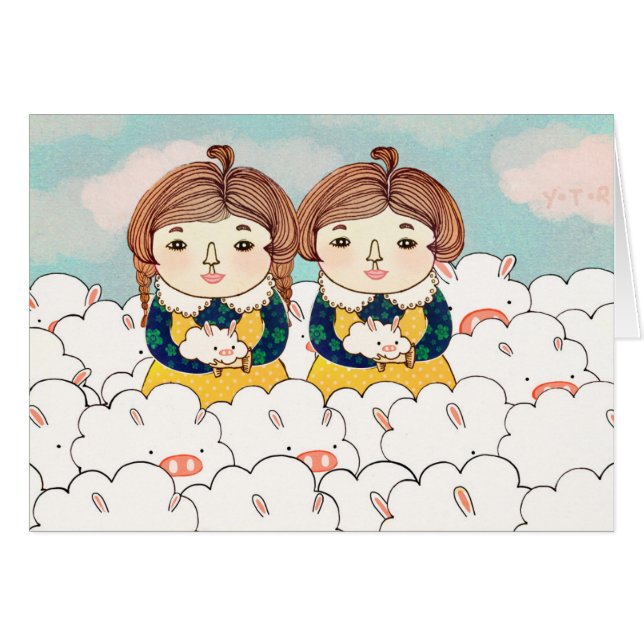 Twillingar 2013 hälsningskort (Framsidan Horizontal)